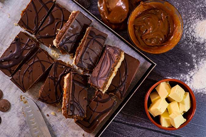 Cakesmiths Billionaire's Shortbread 1 x 14 portions