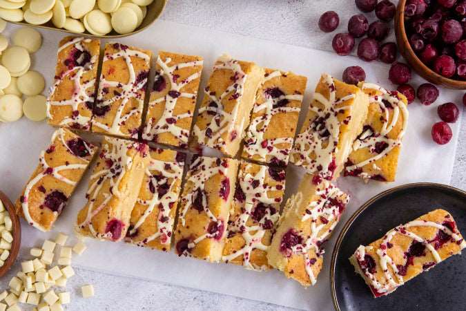 Cakesmiths Morello Cherry Blondie 1 x 14 Portion