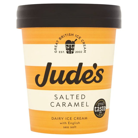 Jude's Salted Caramel Ice Cream 4ltr