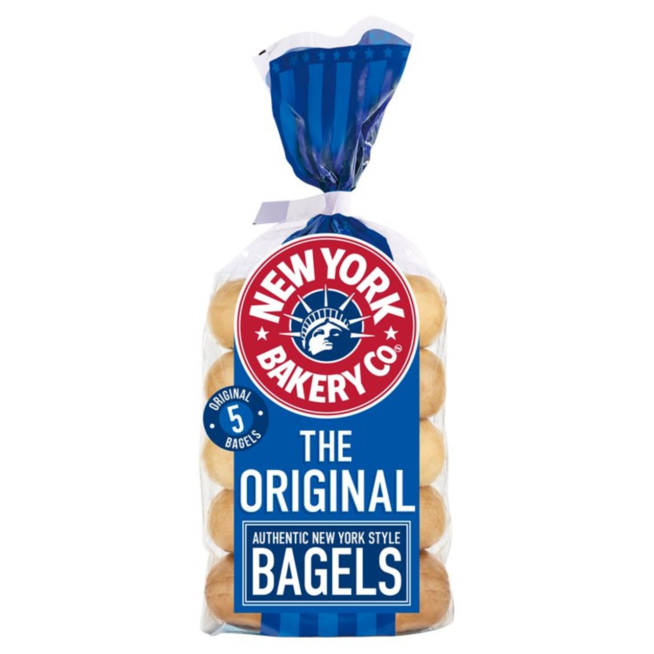 New York Bakery Co. Plain Bagel 1 x 5 - TO ORDER ONLY