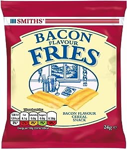 Smiths Bacon Fries Card 24 x 24gm - TO ORDER ONLY