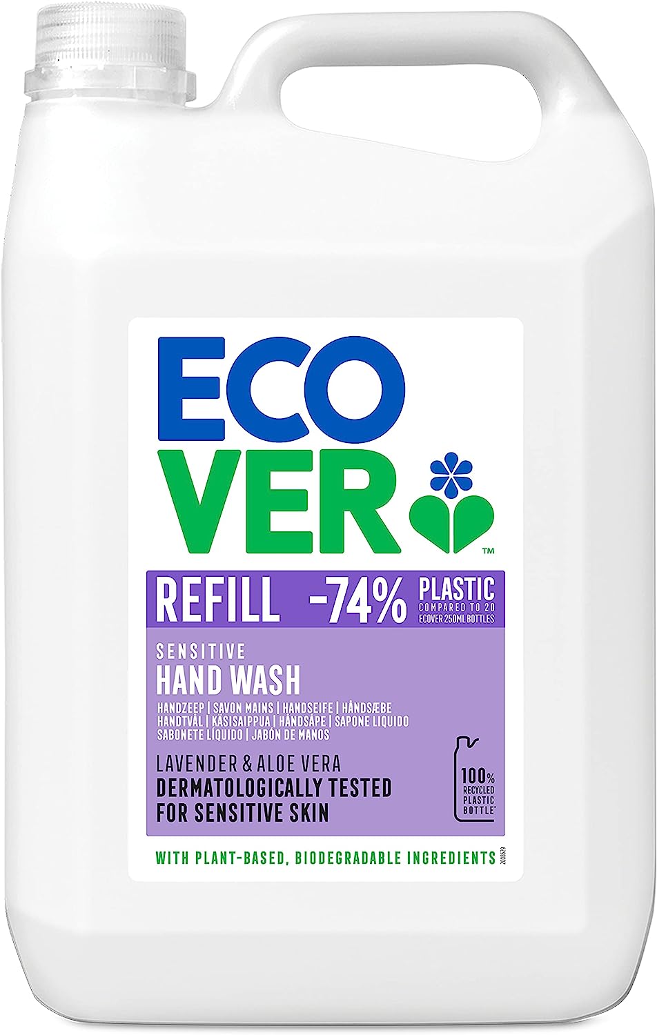Ecover Lavender & Aloe Vera Hand Wash 5ltr