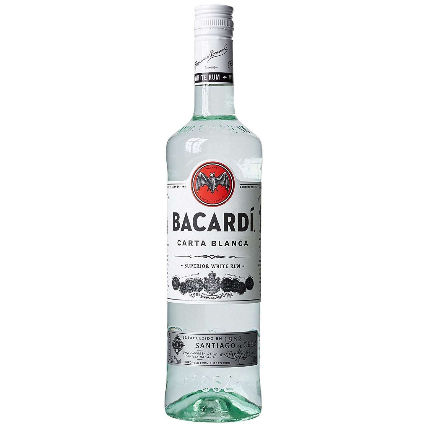 Bacardi Carta Blanca White Rum 70cl