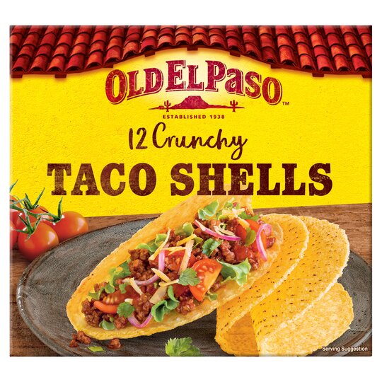 Old El Paso Crunchy Taco Shells 156gm