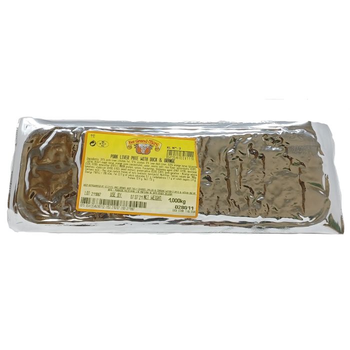 Grand Mere Duck & Orange Paté 1kg