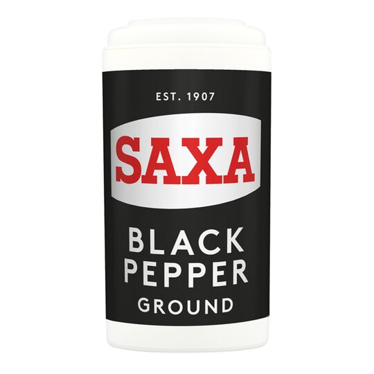 SAXA Mini Table Ground Black Pepper Pot 12 x 25gm - TO ORDER ONLY