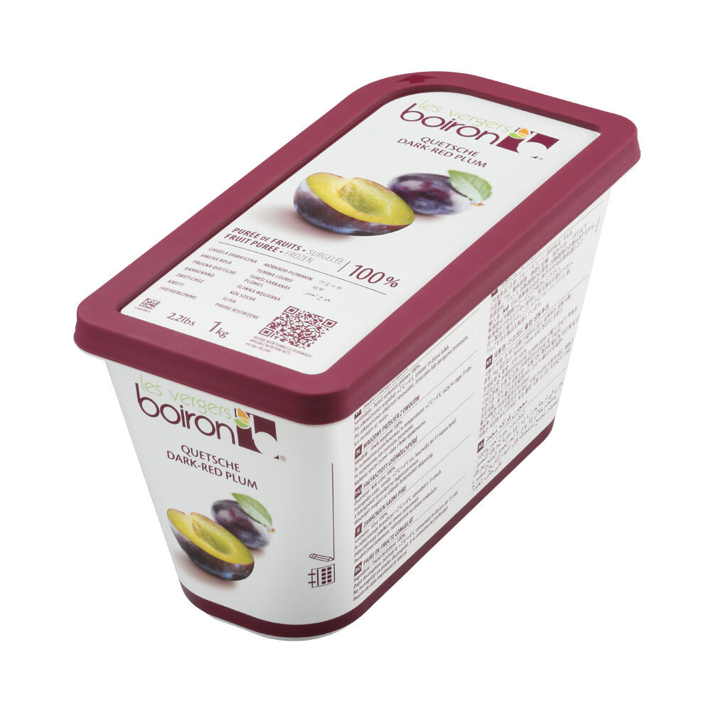 Frozen Boiron Dark Red Plum Puree 1kg