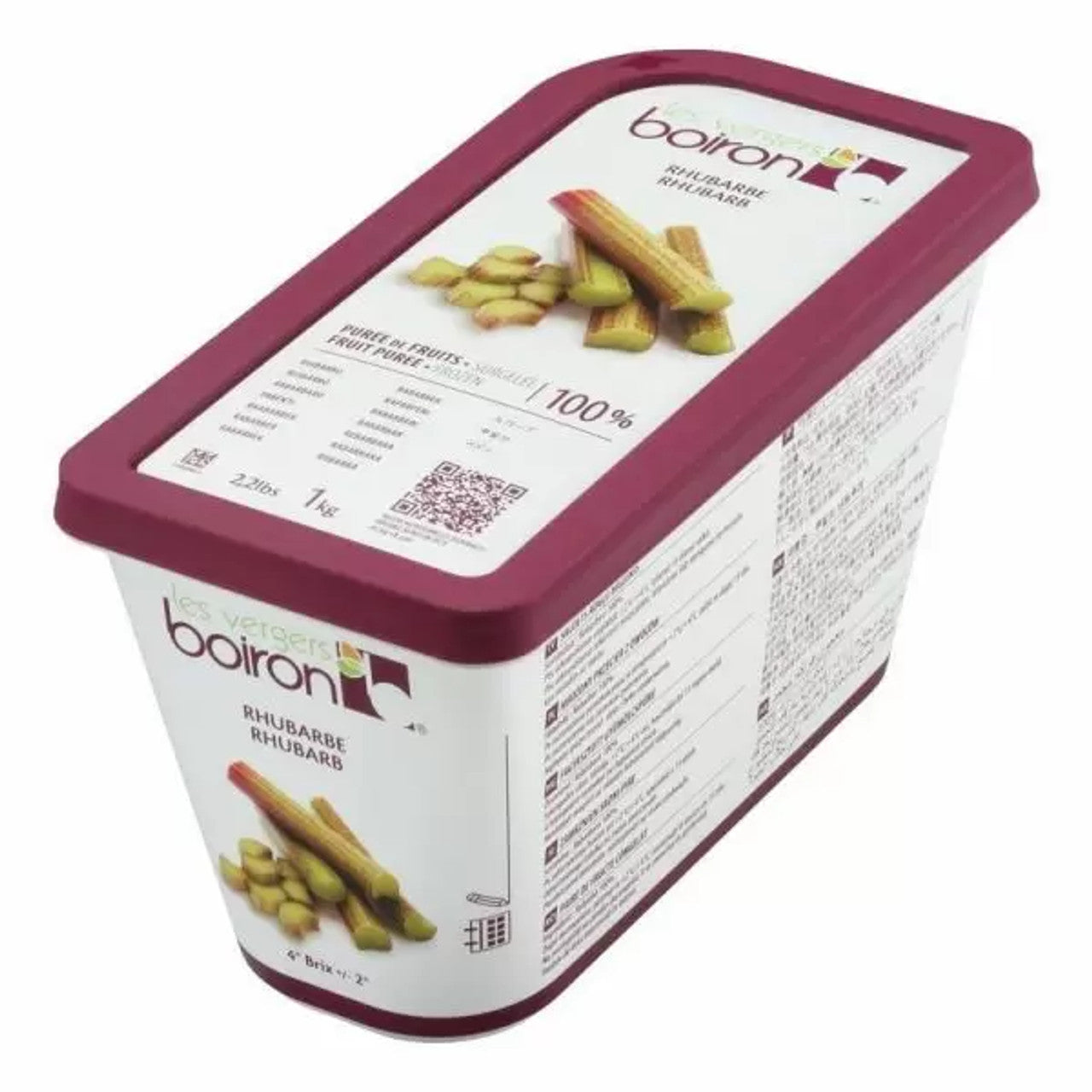 Frozen Boiron Rhubarb Puree 1kg