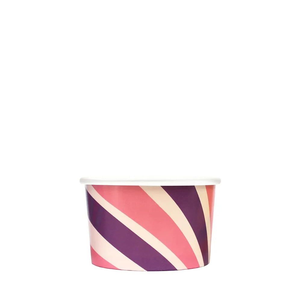 Go Pak Ice Cream Tub 500 x 6oz / 2 Scoop