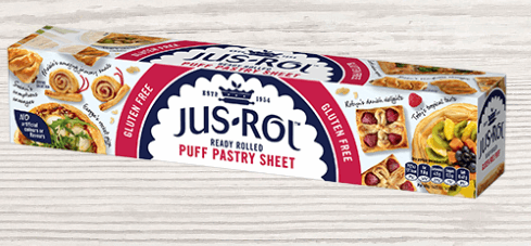 Chilled Vegan Gluten Free Puff Pastry 280gm - TO ORDER ONLY
