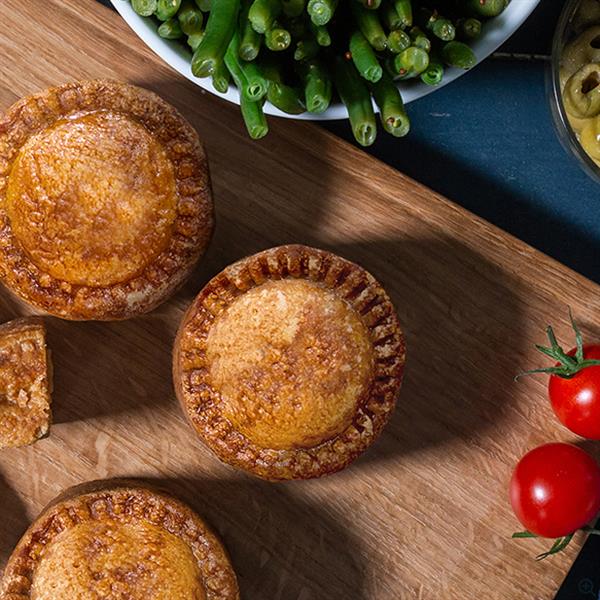 Frozen Buffet Pork Pies 24 x 65gm