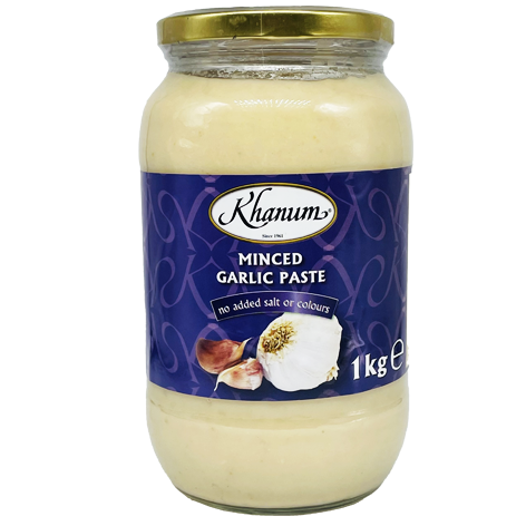 Khanum Minced Garlic Paste 1kg