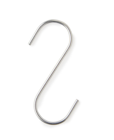 Stainless Steel 4" S-Hooks (5mm Thickness) 1 x 10