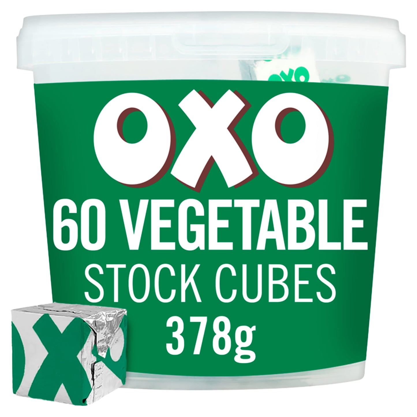 Oxo 60 Vegetable Stock Cubes 378gm