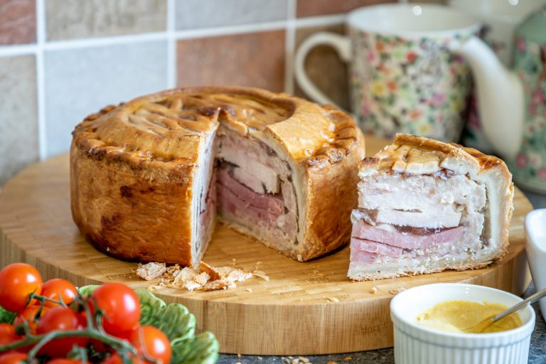 Chilled Turkey, Ham & Cranberry Pie* 2kg- TO ORDER ONLY