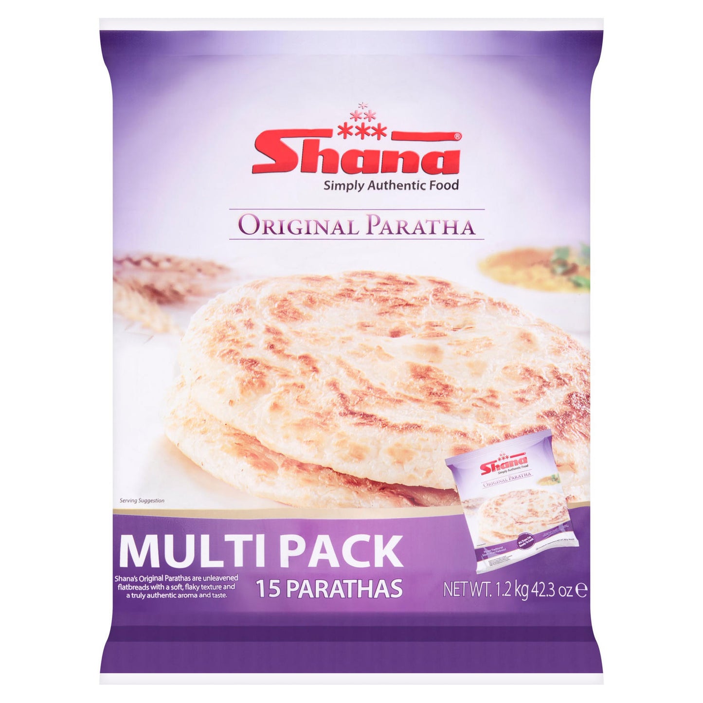 Shana Original Paratha Multipack 1.2kg
