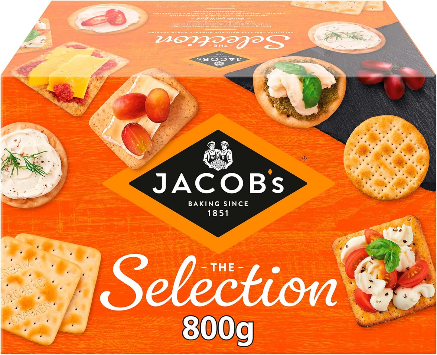 Jacobs Biscuits For Cheese 800gm