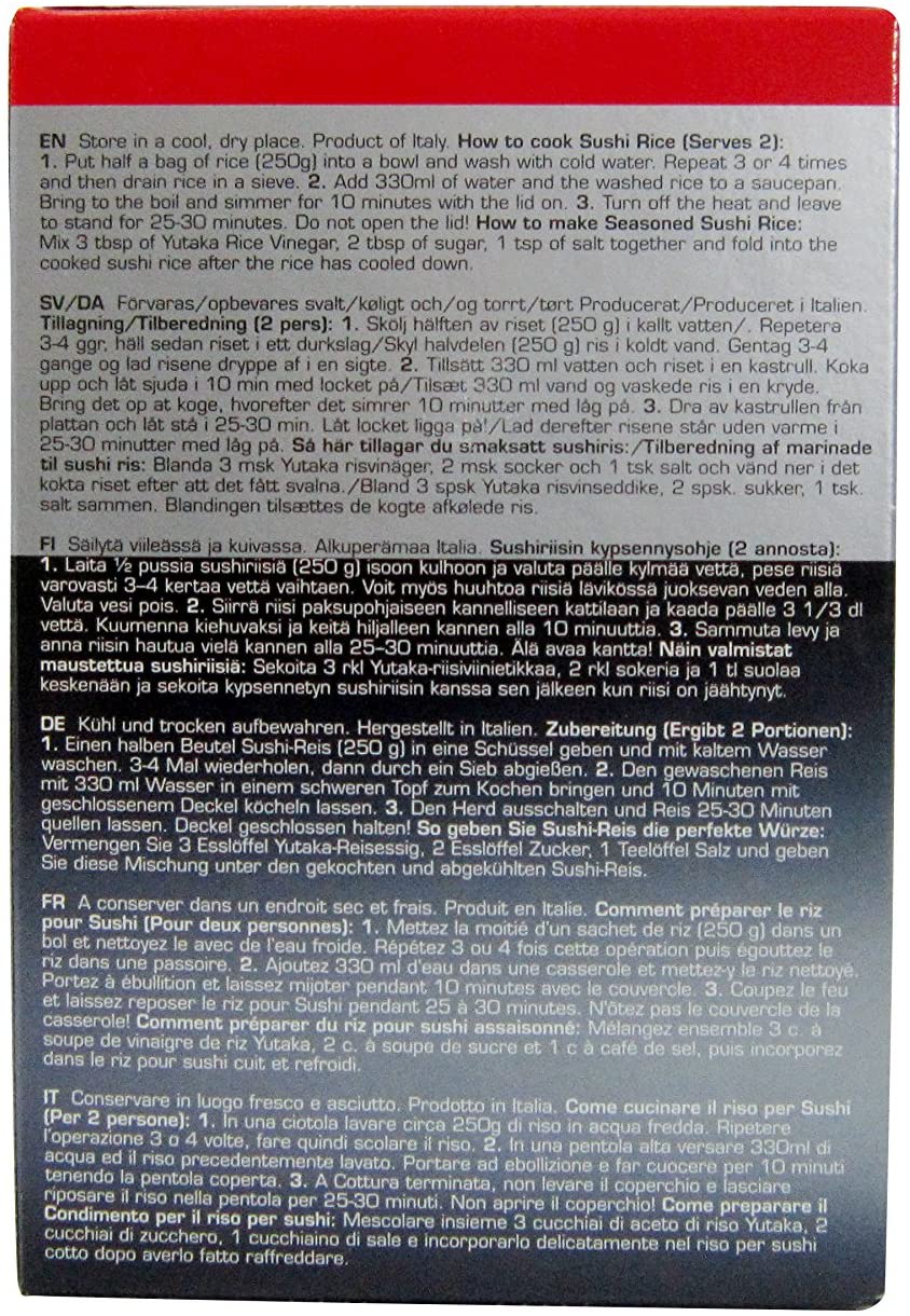 Yutaka Sushi Rice 500gm