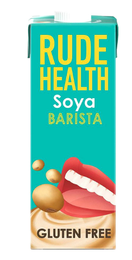 Rude Health Gluten Free Organic Barista Soya 1ltr