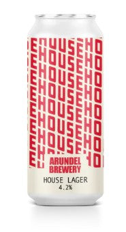 Arundel Brewery House Lager 4.2% German Lager 24 x 440ml