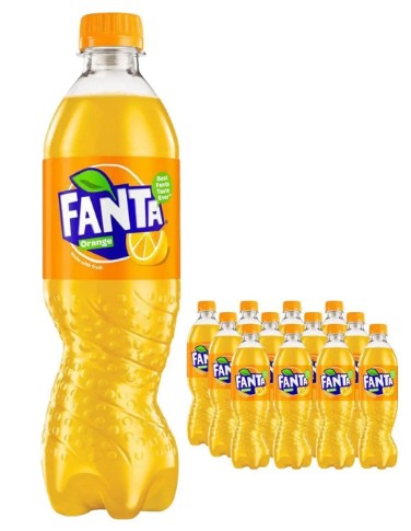 Fanta Orange Bottles 12 x 500ml