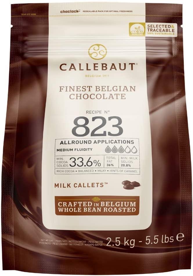 Callebaut 36% Milk Chocolate Callets 2.5kg