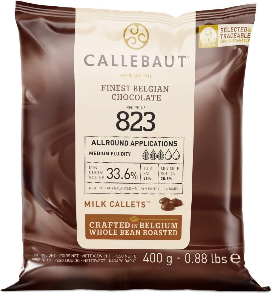 Callebaut RETAIL Milk Chocolate Callets 400gm