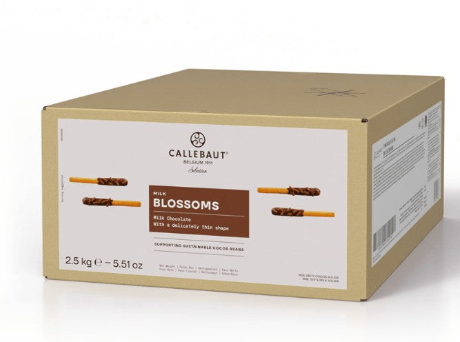 Callebaut Milk Chocolate Blossoms 2.5kg