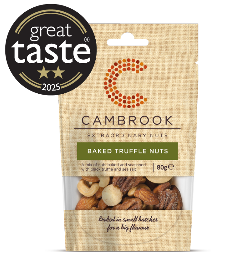 Cambrook Baked Truffle Nuts 12 x 80gm