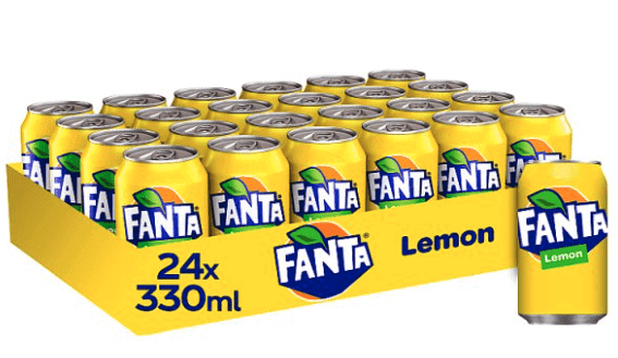 Fanta Lemon (Can) 24 x 330ml