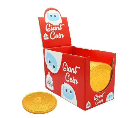 Bonds Giant Chocolate Coin 50gm