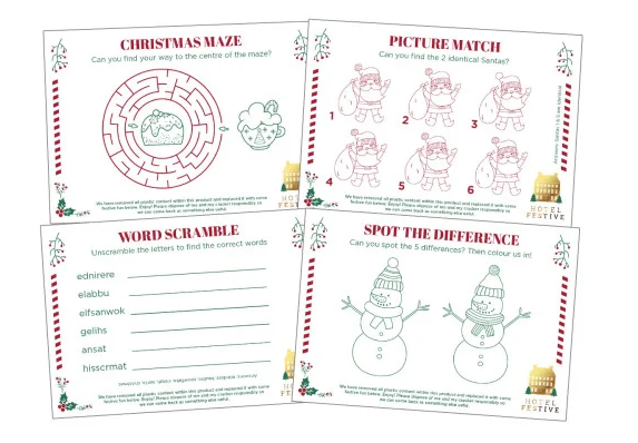 Festive Joy White Mixed Box Cracker 100 x 9inch
