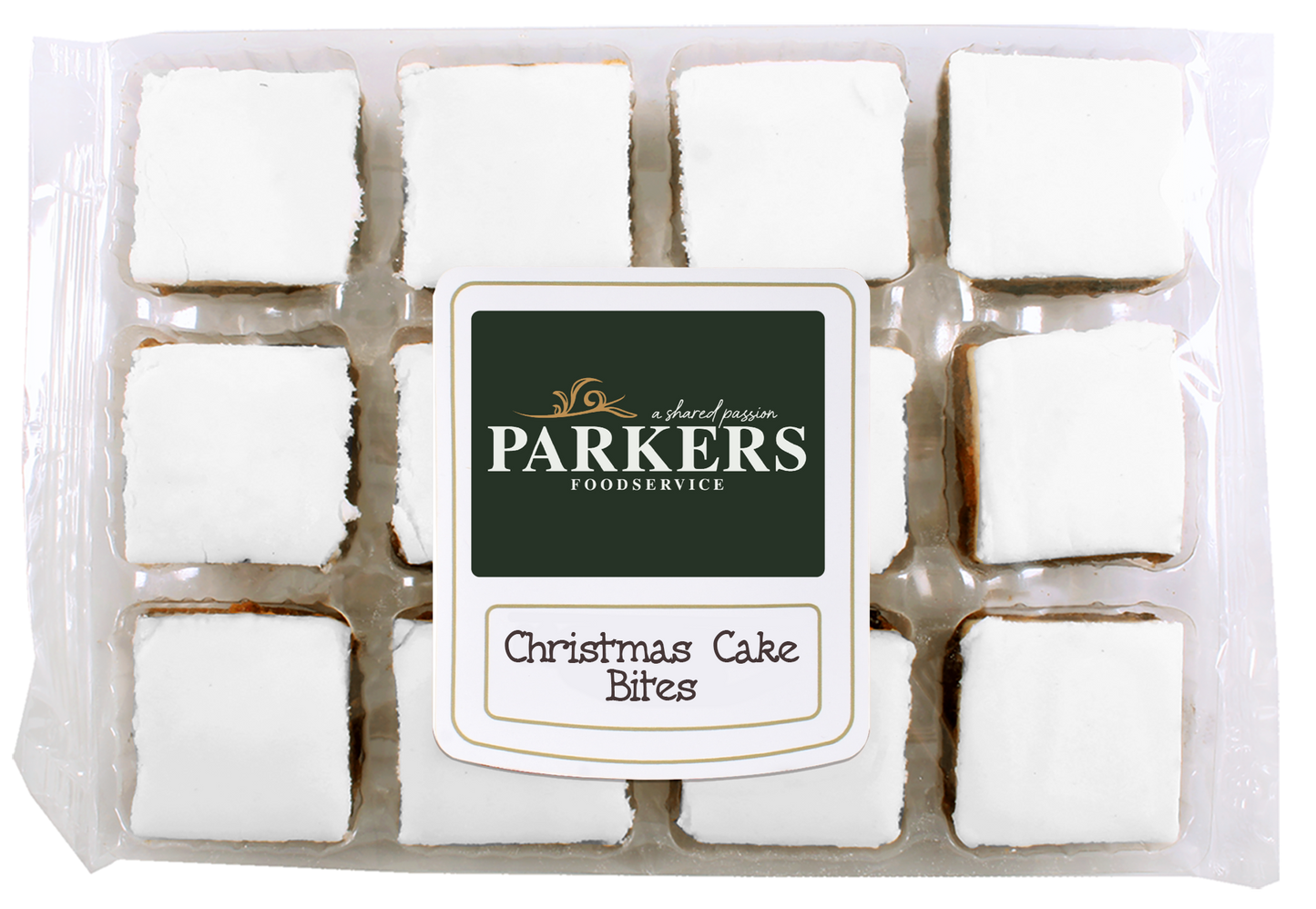 Parkers Christmas Cake Bites 1 x 12