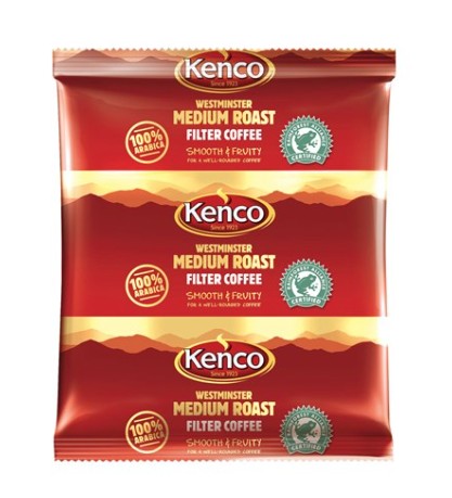 Kenco Westminster Medium Roast Filter Coffee Sachets 50 x 60gm