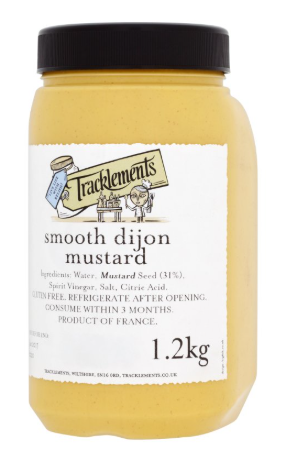 Tracklements Smooth Dijon Mustard 1.2kg