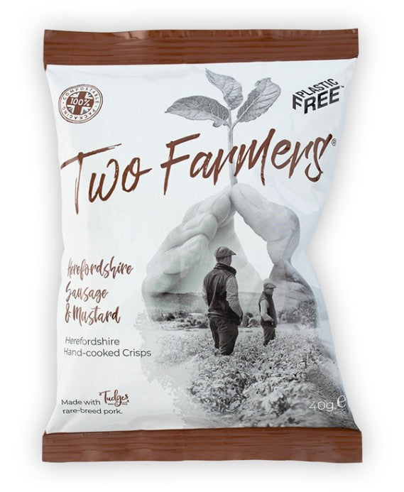 Two Farmers Herefordshire Sausage & Mustard 24 x 40gm