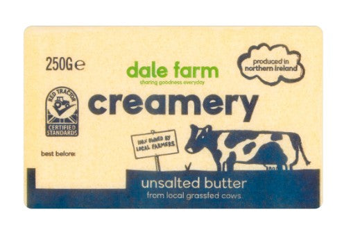 Dale Farm Unsalted Butter 250gm