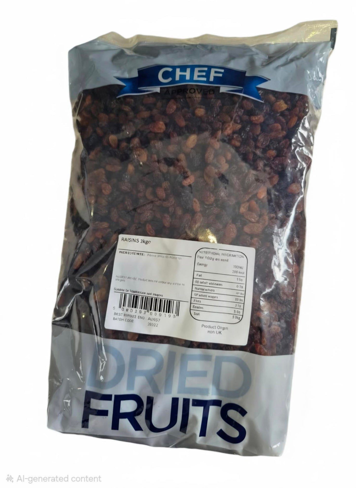 Chef Approved Raisins 3kg