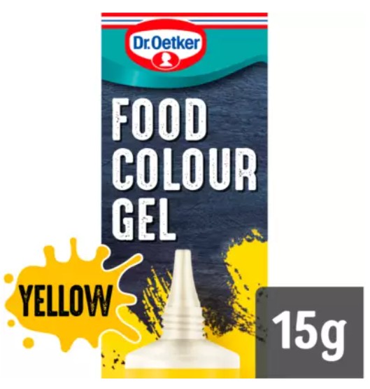 Dr. Oetker Yellow Food Colouring Gel 15gm