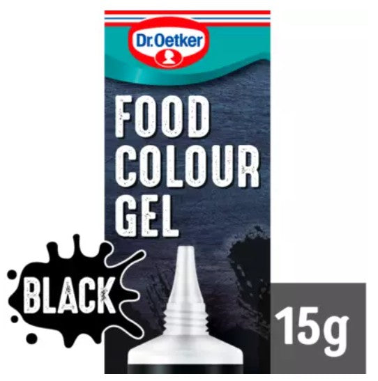 Dr. Oetker Black Food Colouring Gel 15gm