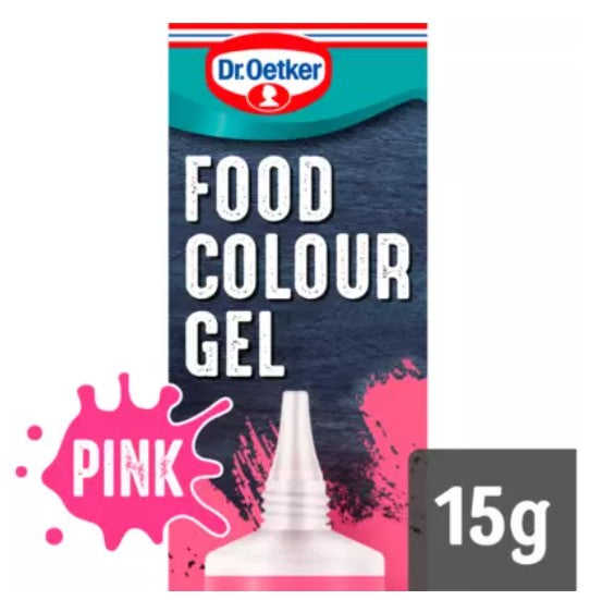 Dr. Oetker Pink Food Colouring Gel 15gm