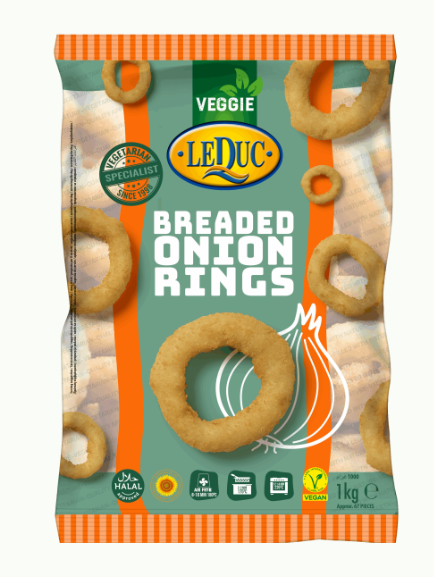 Le Duc Reformed Breaded Onion Rings 1kg