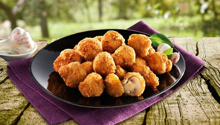 Le Duc Frozen Breaded Garlic Mushrooms 1kg