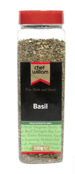 Chef William Dried Basil 150gm