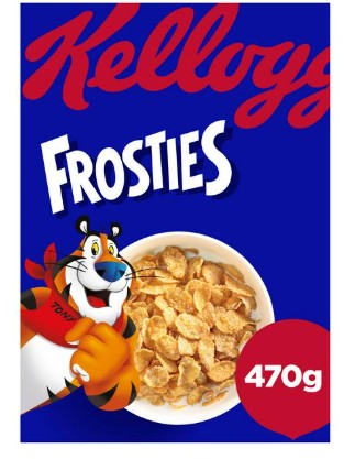 Kellogg's Frosties Breakfast Cereal 470gm