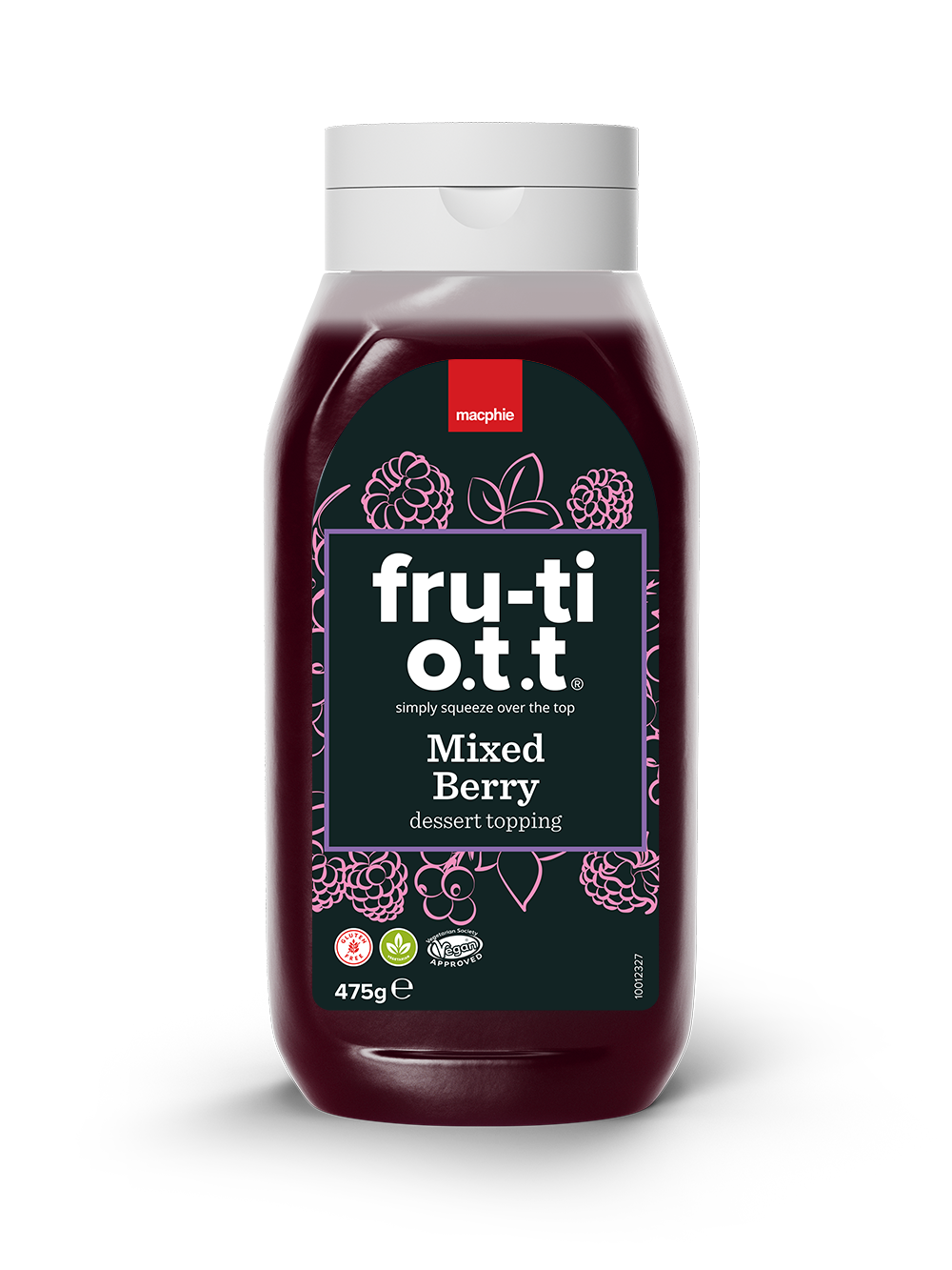Macphie /OTT Mixed Berry Dessert Topping Sauce 500g
