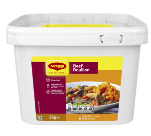 Maggi Beef Bouillon Powder 2kg / 100ltr