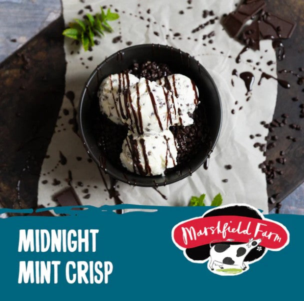 Marshfield Midnight Mint Crisp Ice Cream 4.5ltr - TO ORDER ONLY