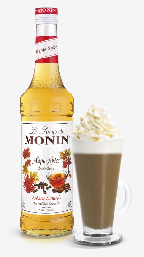 Monin Maple Spice Syrup (Glass) 70cl