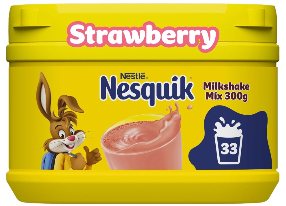 Nesquik Strawberry Milkshake Powder 300gm